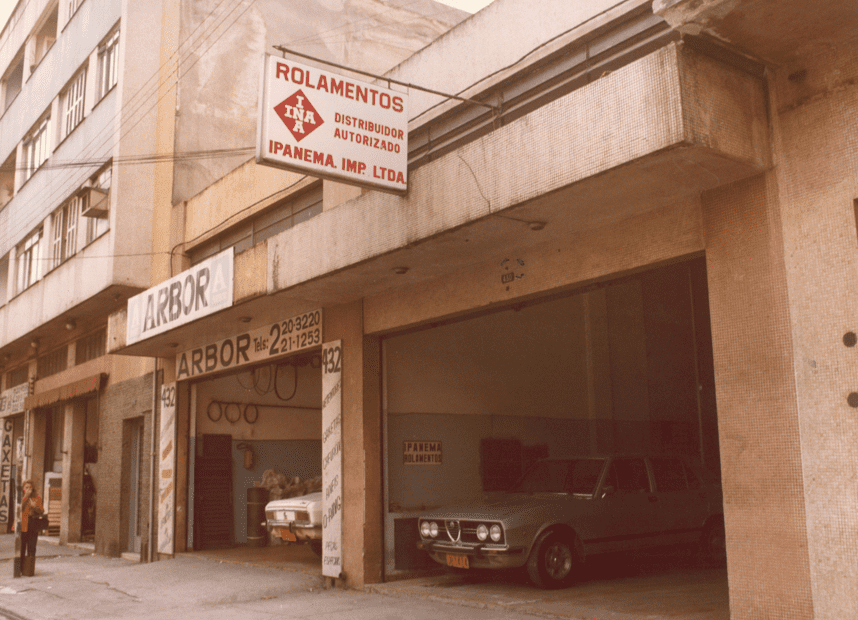 Ipanema rolamentos nos anos 70